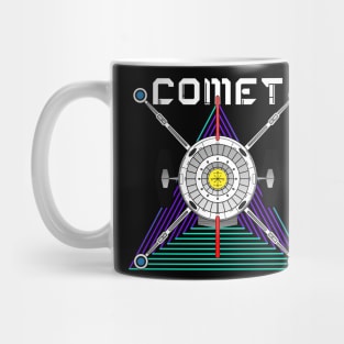 Spaceship Comet Mug